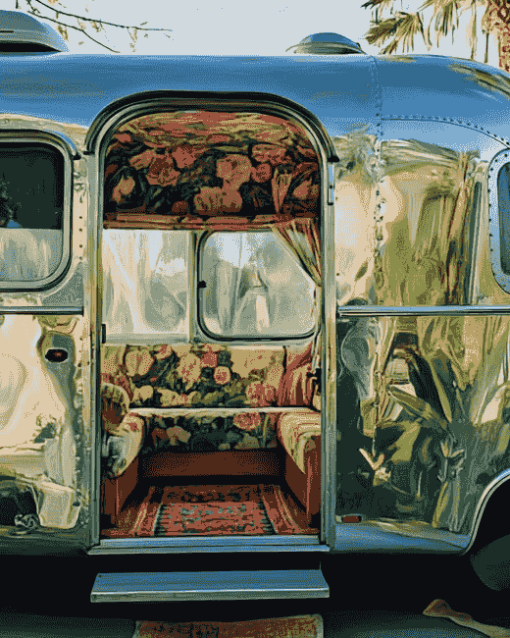 Airstream Caravans Diamond Painting