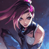 Akali League of Legends Diamond Painting