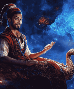 Aladdin 2019 Movie Magic Diamond Painting