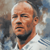 Alan Shearer Famous Footballer Diamond Painting