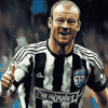 Alan Shearer Football Icon Diamond Painting