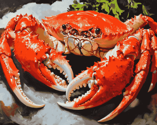 Alaskan King Crabs Diamond Painting