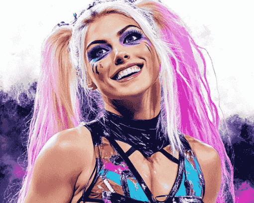 Alexa Bliss Famous Wrestler Diamond Painting