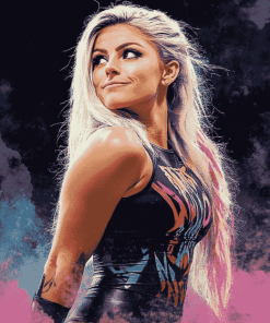 Alexa Bliss Famous Wrestler Diamond Painting