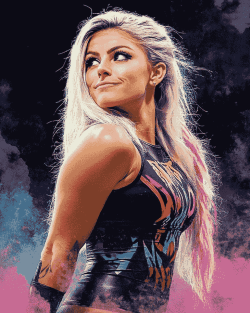 Alexa Bliss Famous Wrestler Diamond Painting