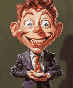 Alfred E Neuman Cartoon Diamond Painting