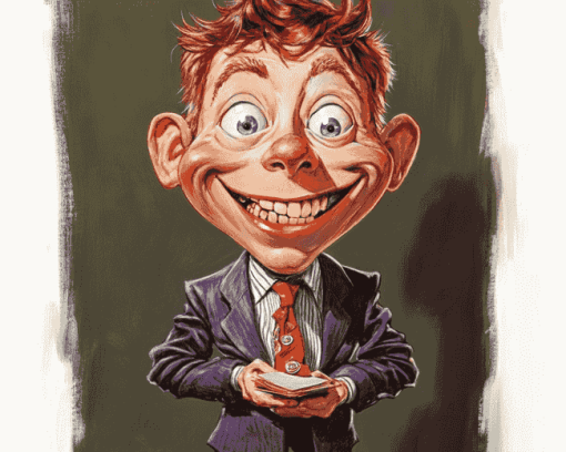 Alfred E Neuman Cartoon Diamond Painting