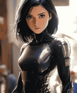 Alita Battle Angel Anime Diamond Painting