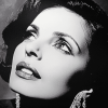 Amalia Rodrigues Black and White Diamond Painting