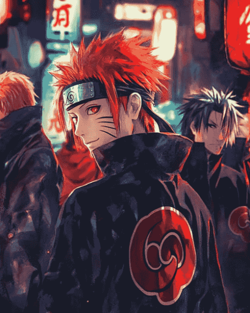 Amazing Akatsuki Anime Diamond Painting