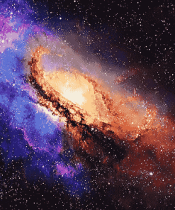 Amazing Colorful Galaxy Diamond Painting