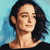 American Actress Jenny Slate Inspired Diamond Painting