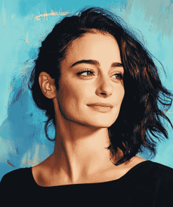 American Actress Jenny Slate Inspired Diamond Painting