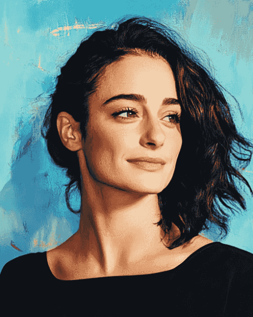 American Actress Jenny Slate Inspired Diamond Painting