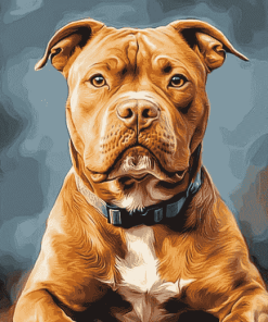 American Bully Puppy Diamond Painting