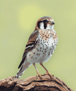 American Kestrel Bird Diamond Painting