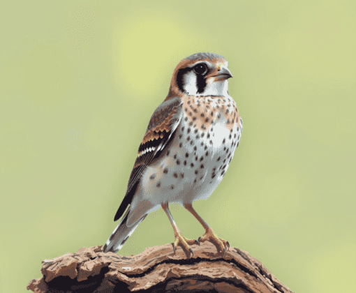 American Kestrel Bird Diamond Painting