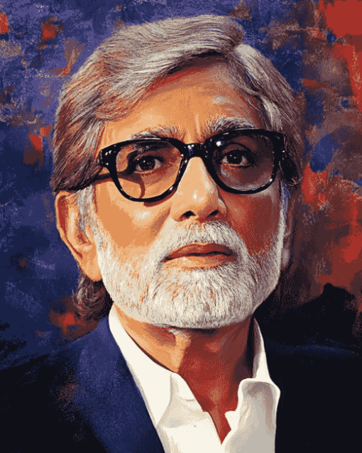 Amitabh Bachchan Celebrity Diamond Painting