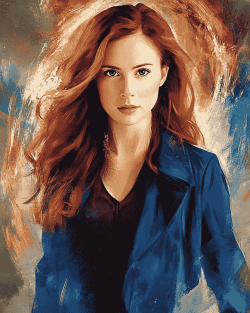 Amy Pond Celebrity Diamond Painting