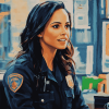 Amy Santiago Brooklyn 99 Series Diamond Painting