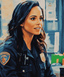 Amy Santiago Brooklyn 99 Series Diamond Painting