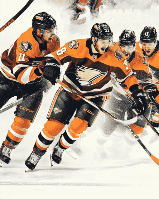 Anaheim Ducks Ice Hockey Team Diamond Painting