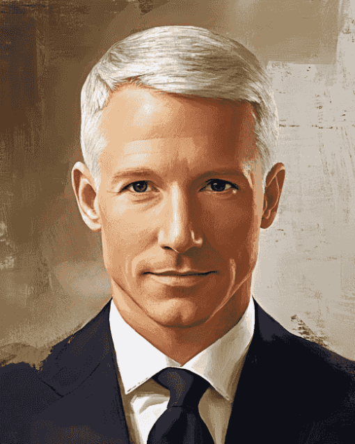 Anderson Cooper Celebrity Diamond Painting