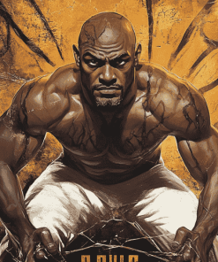 Anderson Silva Spider Art Diamond Painting