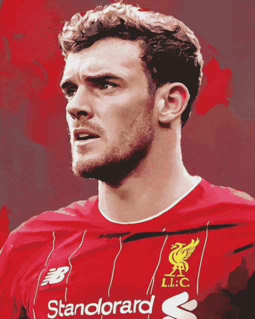 Andrew Robertson Liverpool Footballer Diamond Painting