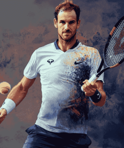 Andy Murray Tennis Legend Diamond Painting