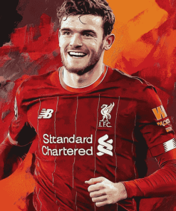 Andy Robertson Liverpool Star Diamond Painting