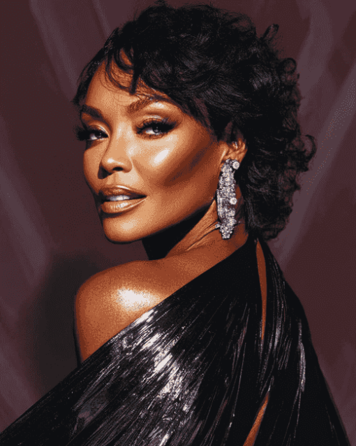 Angela Bassett Celebrities Diamond Painting