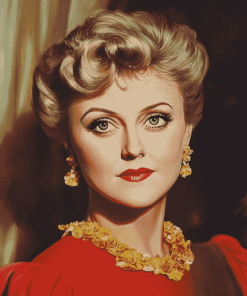 Angela Lansbury Famous Woman Diamond Painting