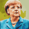 Angela Merkel Famous Politician Diamond Painting