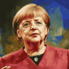 Angela Merkel Iconic Diamond Painting