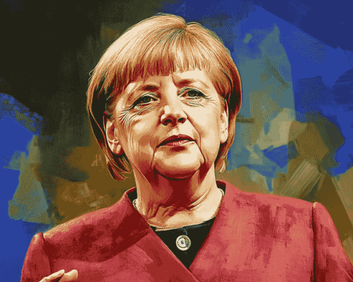 Angela Merkel Iconic Diamond Painting