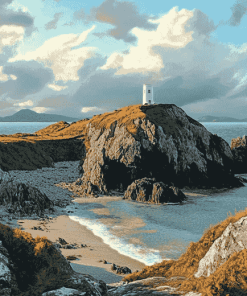 Anglesey Coastline Landscapes Diamond Painting