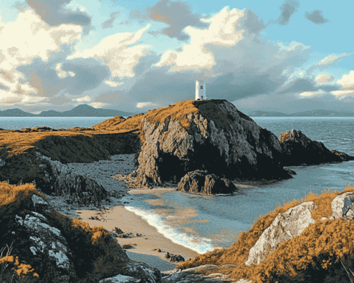 Anglesey Coastline Landscapes Diamond Painting