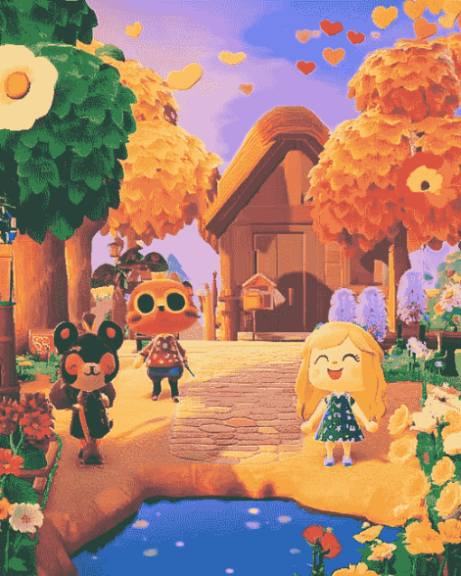 Animal Crossing New Horizons Gaming Diamond Painting