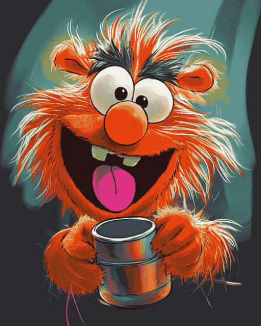 Animal Muppets Cartoon Diamond Painting