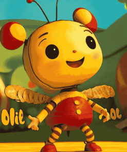 Animated Rolie Polie Olie Series Diamond Painting