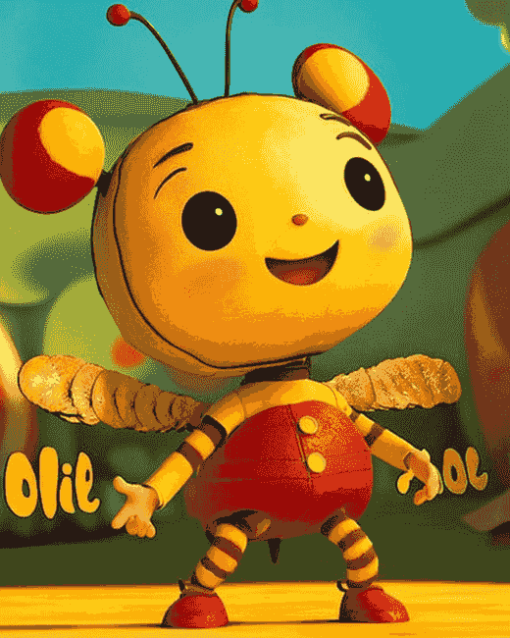 Animated Rolie Polie Olie Series Diamond Painting