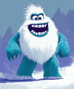 Animation Yeti Diamond Painting