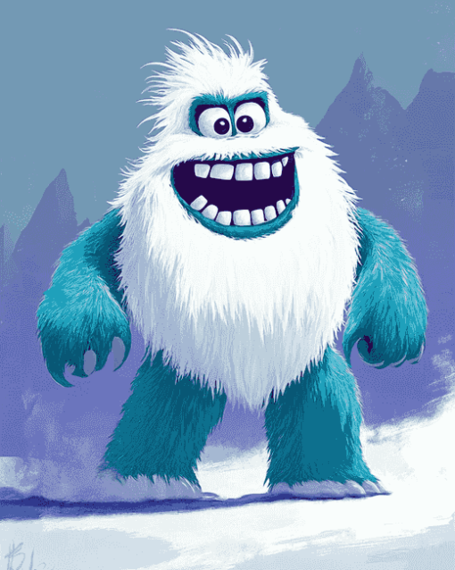 Animation Yeti Diamond Painting