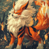 Anime Arcanine Diamond Painting