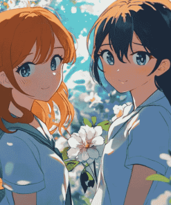 Anime Bloom Into You Diamond Painting