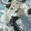 Anime Cow Diamond Painting