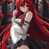 Anime Icon Rias Gremory Diamond Painting