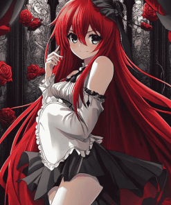 Anime Icon Rias Gremory Diamond Painting