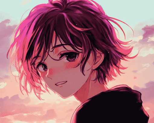 Anime-Inspired Natsuki Diamond Painting